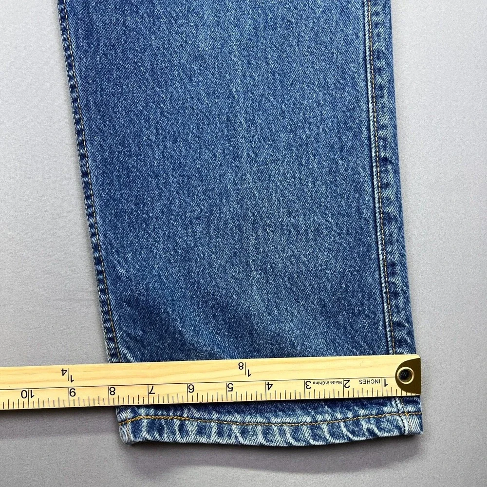 Levi Strauss 540 Brown Tab Vintage 90s Relaxed Fit Jeans Talon Zip Sz‎ 36 (35